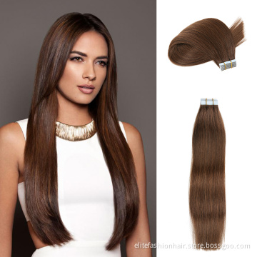 Tape In Hair Extensions Human Hair Remy 20pcs/set Skin Weft Real Natural Hair Extension